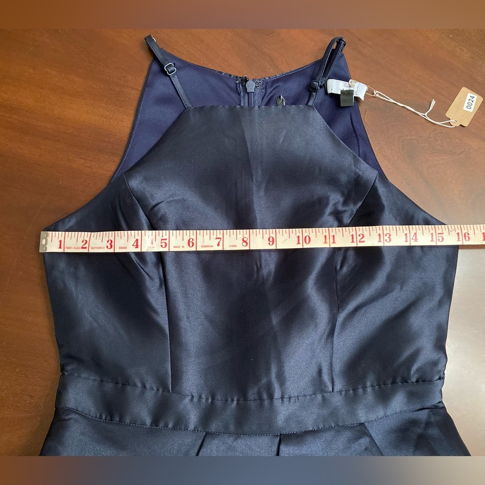Lulu's Navy High-Low Dress - Picture 5 of 9